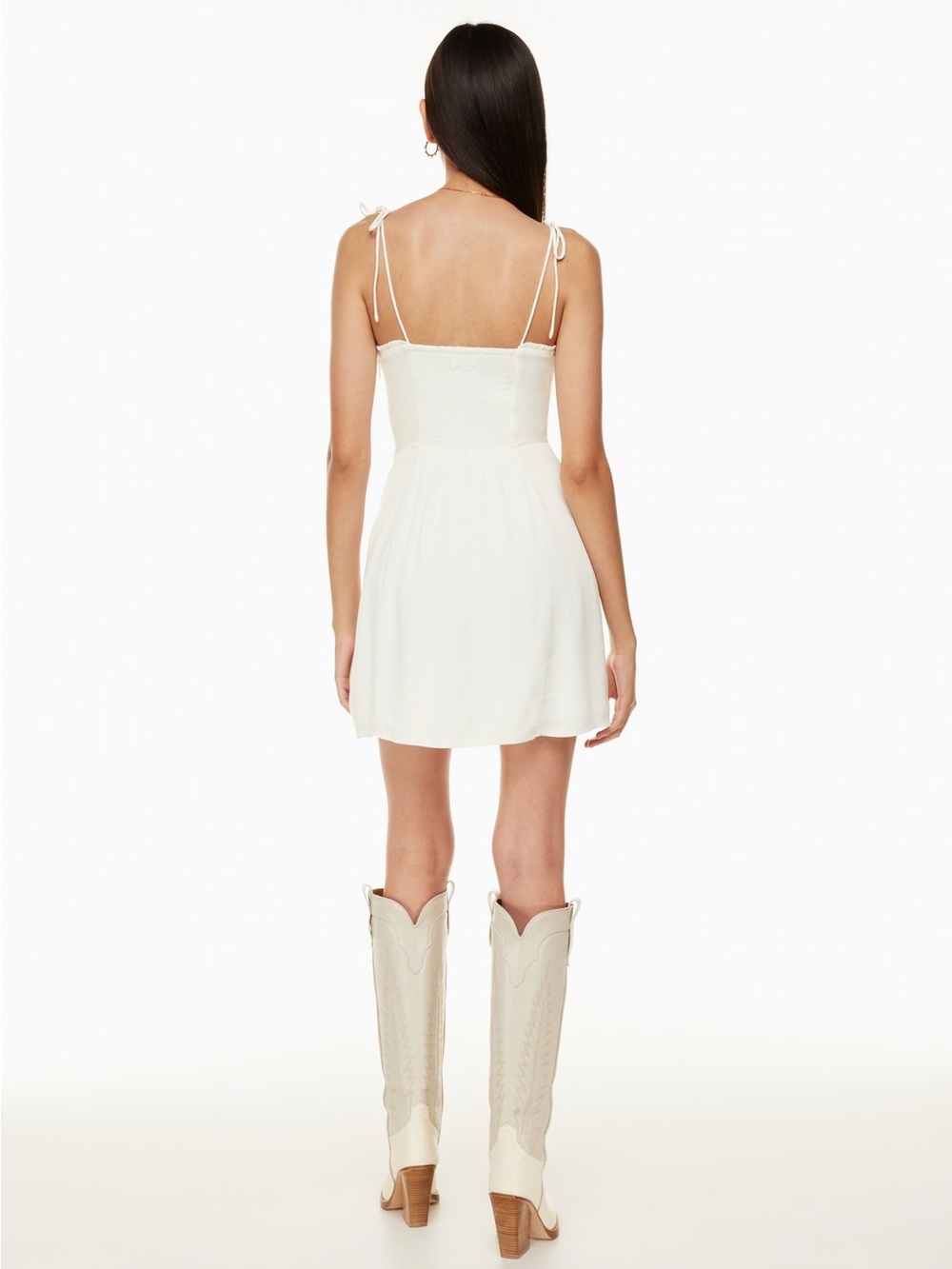 Aritzia Wilfred Fable White Mini Dress - Picture 2 of 5